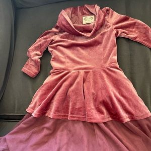 Joyfolie nina velvet and tulle dress for holidays